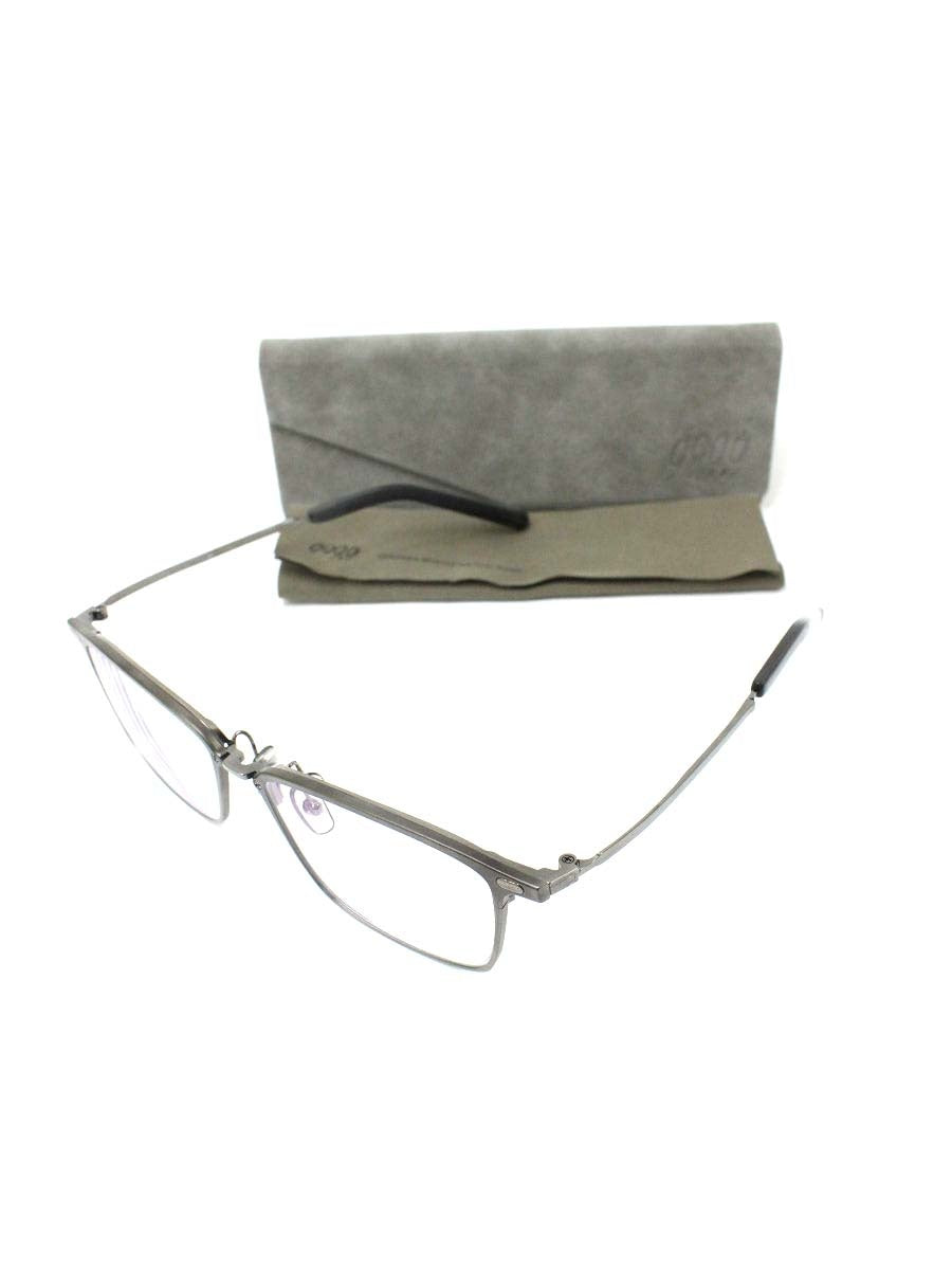 フォーナインズ S-971T メガネ グレー/ガンメタル メタルフレーム スクエア ITBJ0KBFUCSG