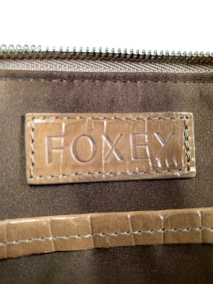 フォクシーブティック SUCCESS MACARON 27074 ショルダーバッグ ブラウン 型押しレザー ITGUBGT2QQOG