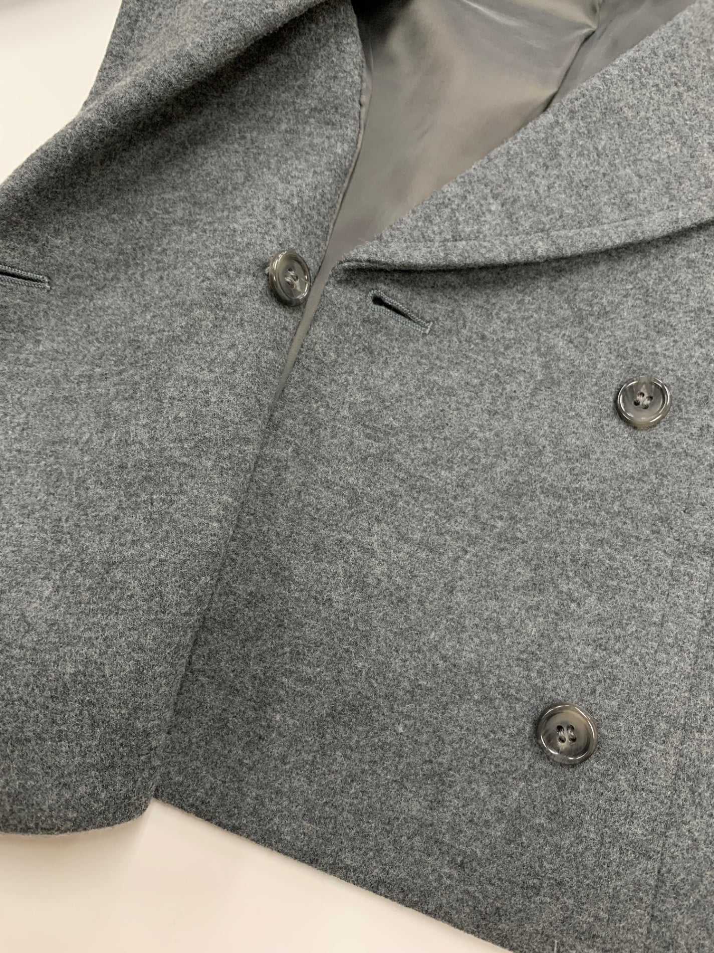 エムプルミエ ジャケット 34 グレー ウール ITOSNOVSKYTK 【SALE】