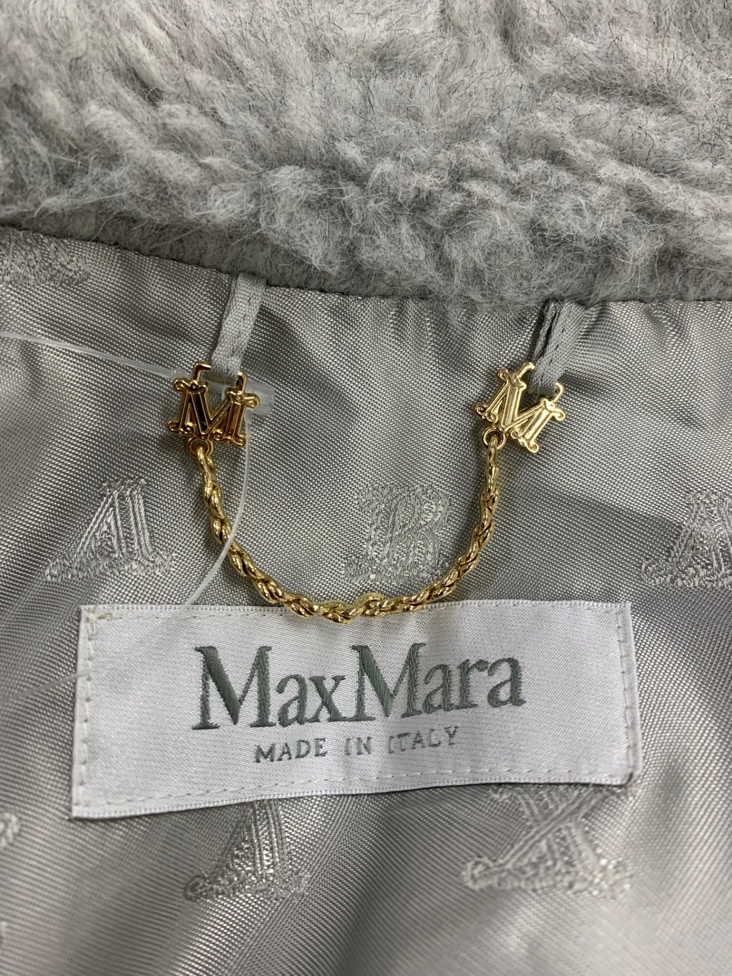 マックスマーラ テディベア 24247362026 ポンチョ グレー アルパカ IT0BW027EAOS