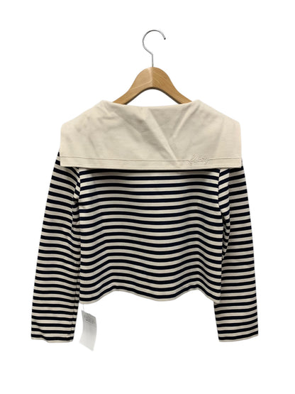 フォクシーブティック Top Venezia 44233 トップス 38 ネイビー ボーダー ITLDQOWAYB1O