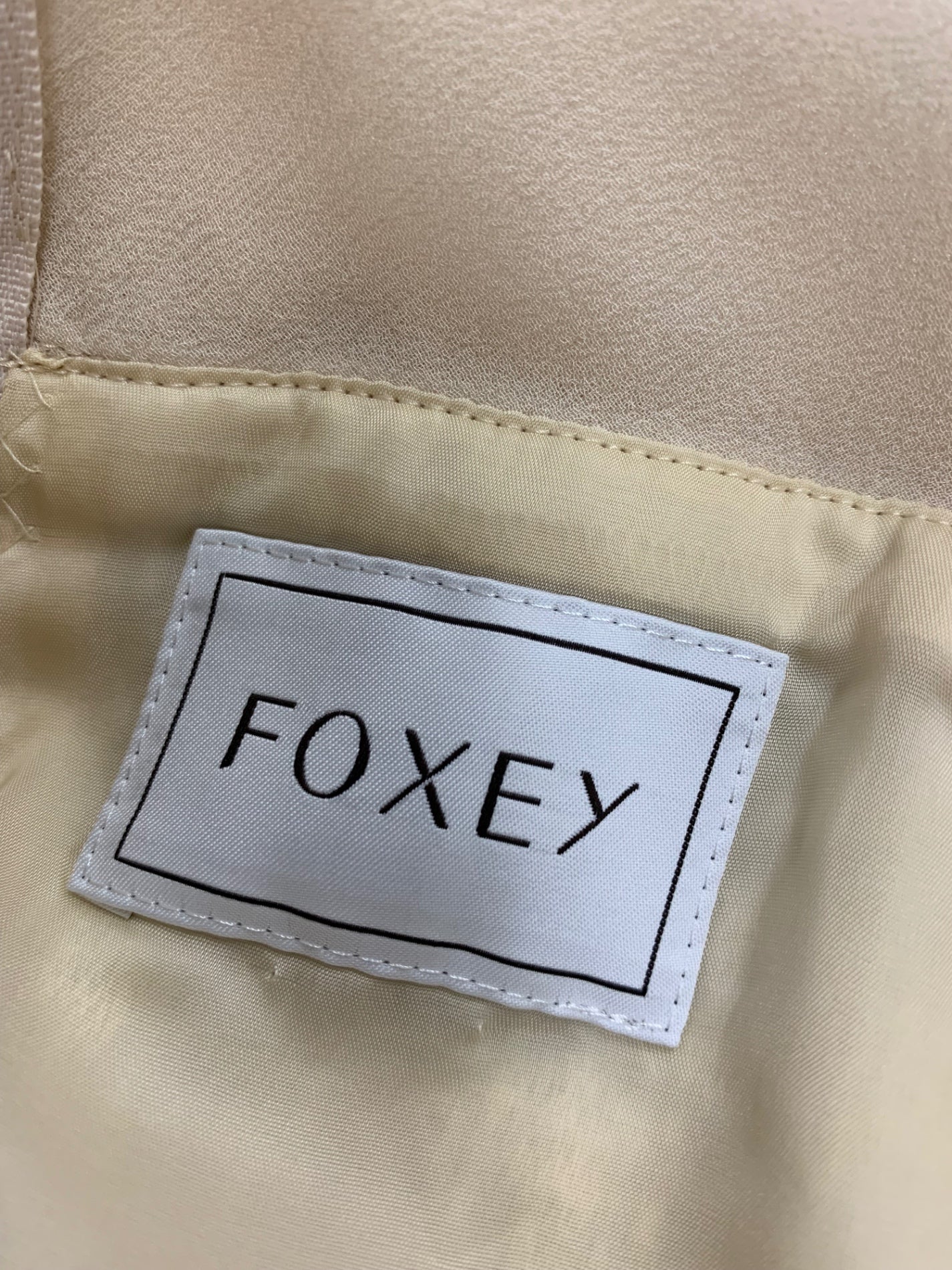 フォクシーブティック Classic Tweed 35285 ワンピース 40 ベージュ ITW9GADP80J4 【SALE】