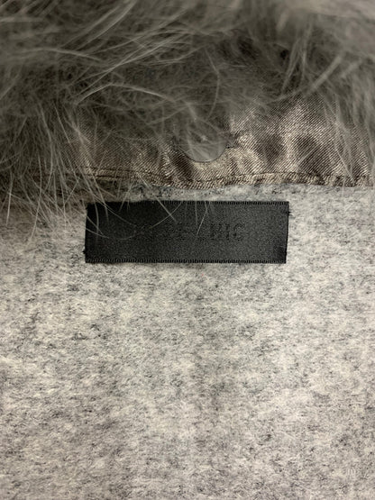 トゥービーシック ZKA23-953-07 コート グレー ショート フォックス レッキスラビット ファー 2way IT24TM55C0XN