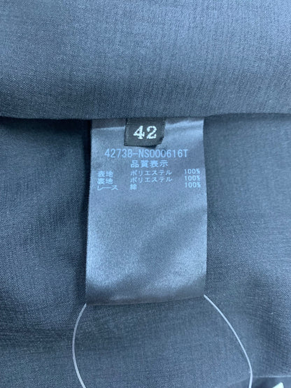 フォクシーニューヨーク Libre Dress 42738 ワンピース 42 ネイビー レース フレア IT5653XYQWQT