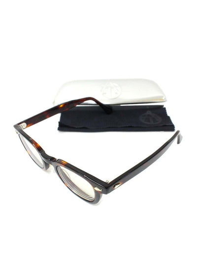 タートオプティカル JD-04 メガネ ブラウン べっ甲 セルフレーム フルリム ウェリントン ITYJRS7UGV6O