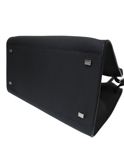 ザロウ ソフトマルゴー12 ハンドバッグ ブラック カーフスキンレザー 2way IT1Z858GDWVS