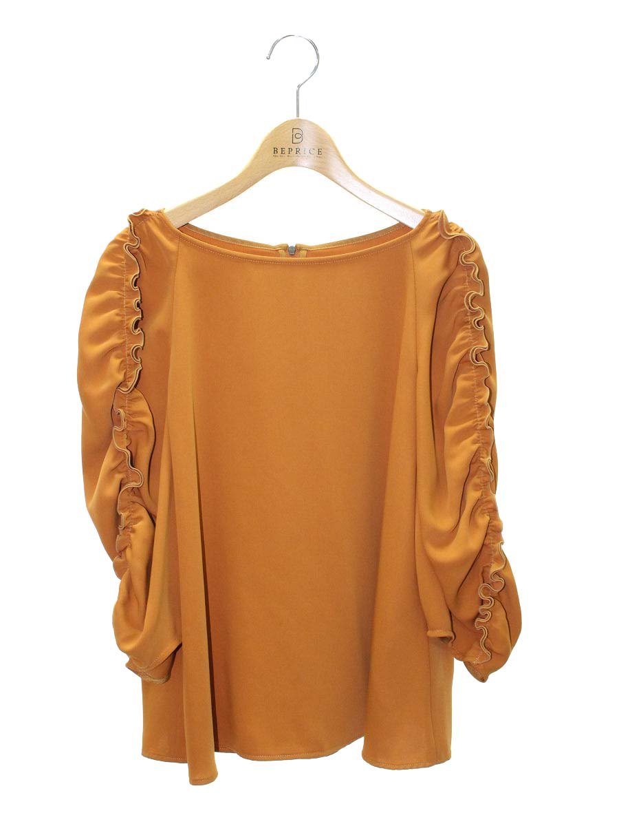 フォクシーニューヨーク ブラウス 38662 シャツ カットソー 38 オレンジ IT0NWRVE0DAS