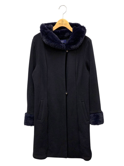 エムズグレイシー 724527 コート 38 ネイビー ボンバーヒート フード ITA3XAMZMXGW