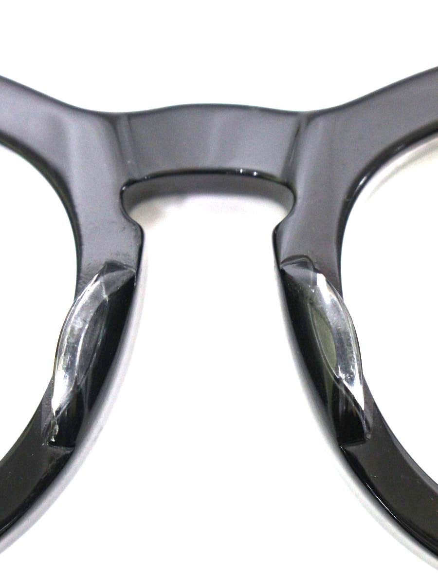 エフェクター TANTO タント メガネ ブラック セルフレーム ウェリントン ITFSSVRZONBK