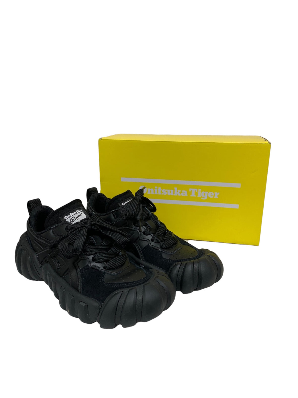 オニツカタイガー Onitsuka Tiger DENTIGRE LS 1183B421.001 スニーカー ブラック 24cm IT63NWOLUIM8