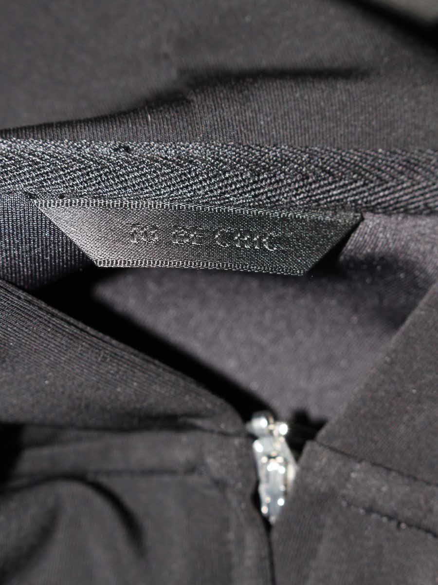 トゥービーシック W5P04-416-09 パーカー 42 ブラック ジップアップ レース IT65E2OPAS8E