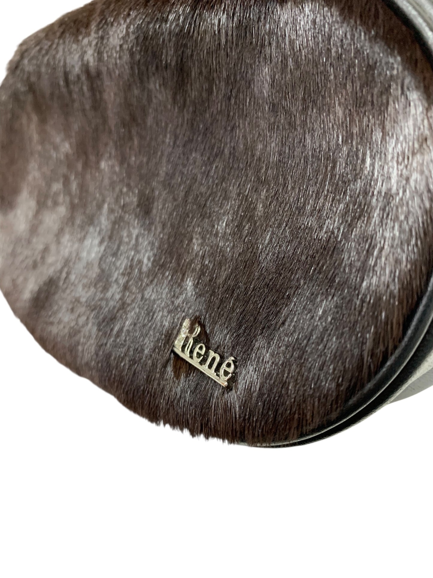 ルネ ウエストバッグ ブラウン ハラコ ITA7U6X583PW