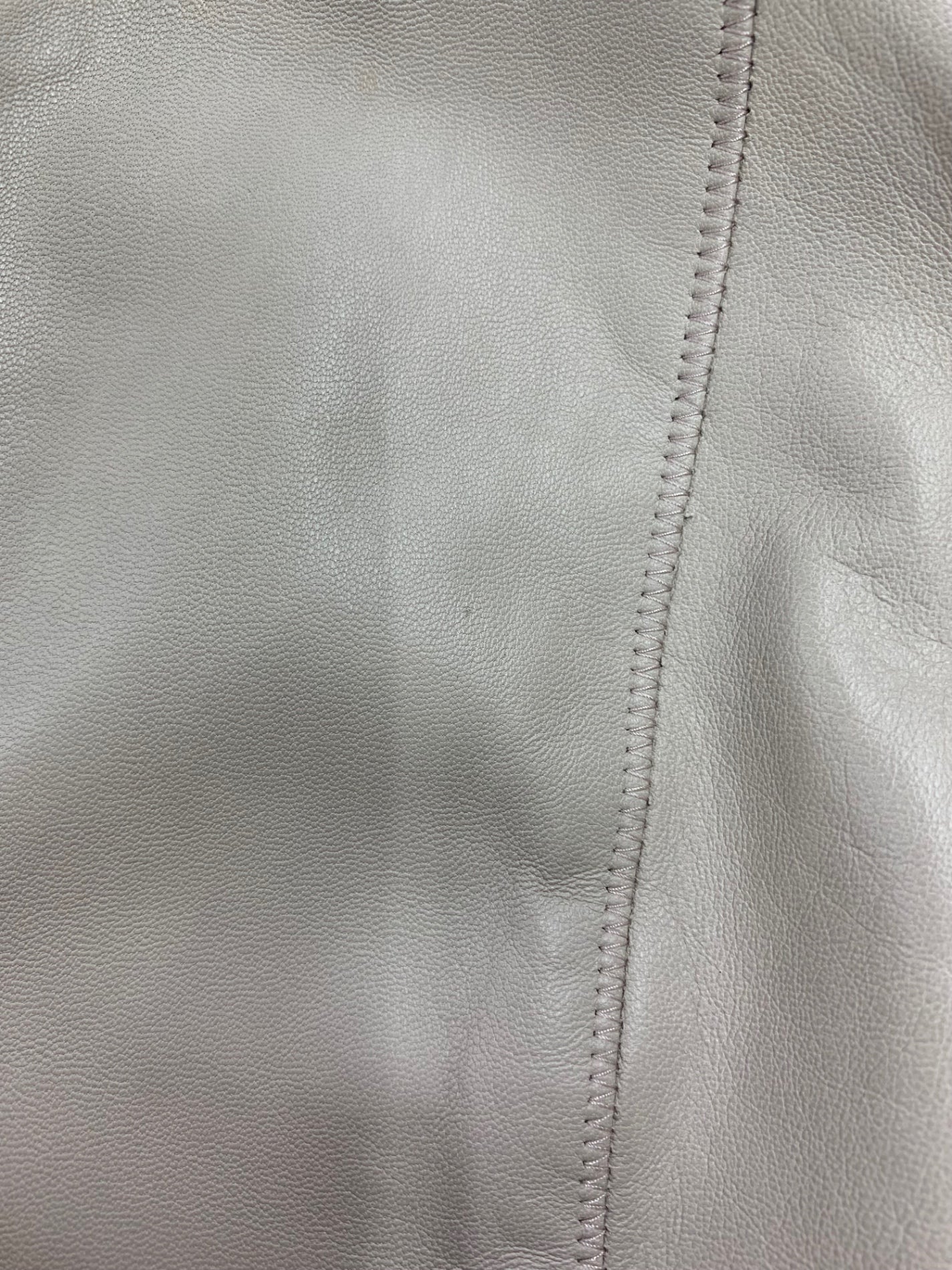 アナイ 10217-09-91-360 レザージャケット 36 ベージュ ノーカラー ITYT76BWNE4M