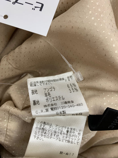 トゥービーシック UWE84-931-40 コート 40 ベージュ ウール ボタン ITIE9YHH7ULW