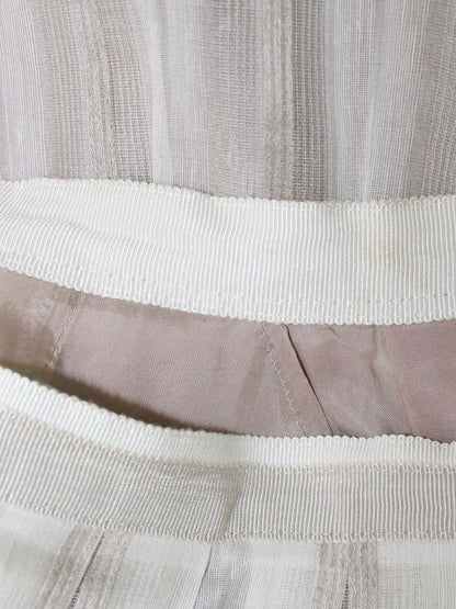 フォクシーブティック Skirt La Seine 36712 スカート 38 ホワイト/ベージュ IT7YT1PODPOR