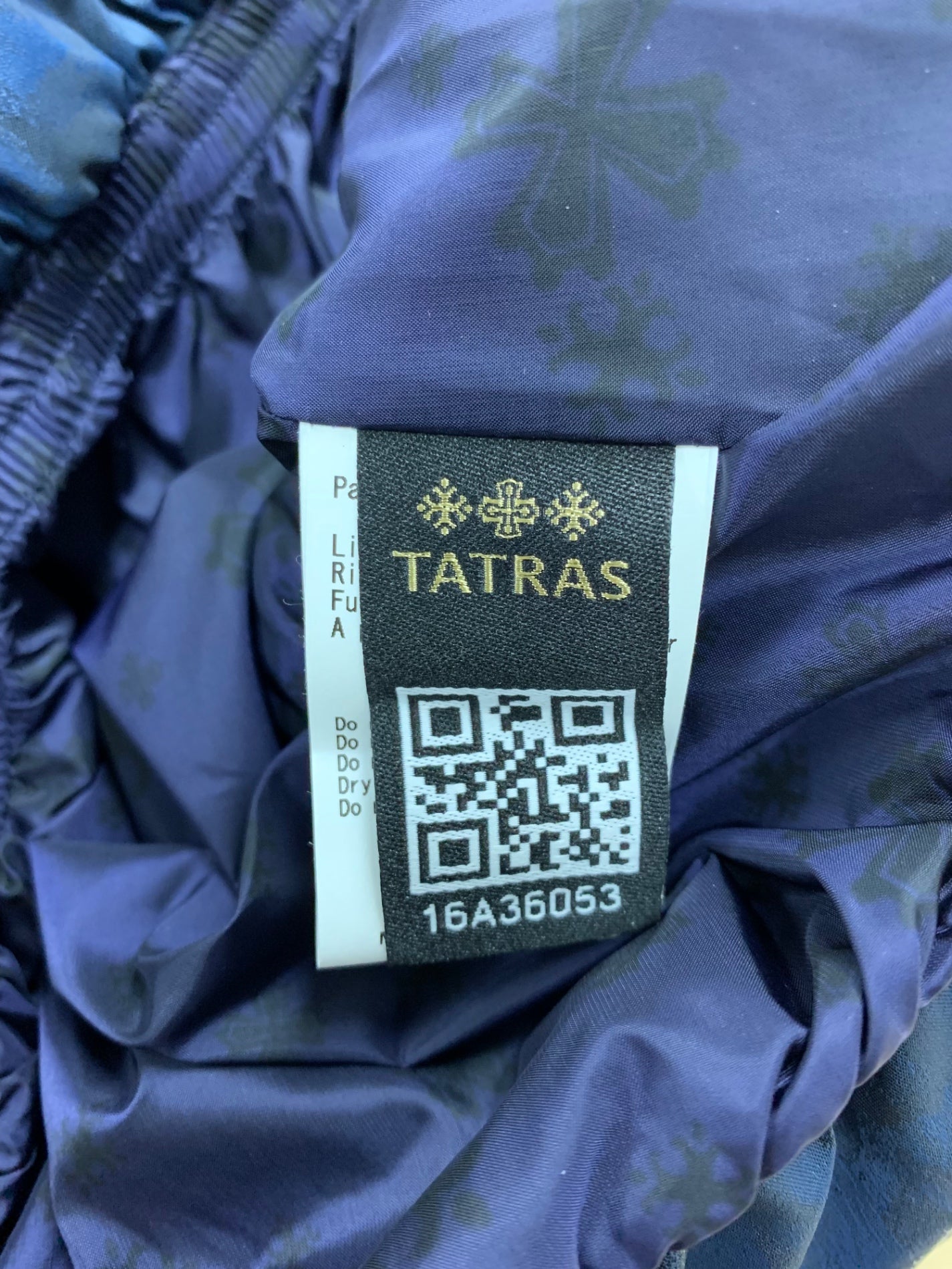 タトラス LTA16A4511 ダウンベスト 04 ネイビー ラクーンファー ITN9OOBXVK5O