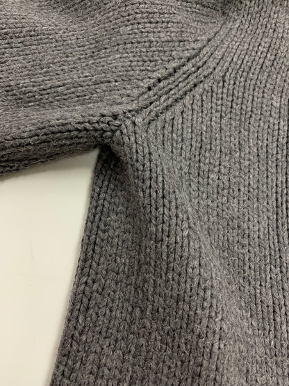 フォクシーブティック ウイングカラーロング 35226 カーディガン F グレー ニット IT5V04ZX8UIX