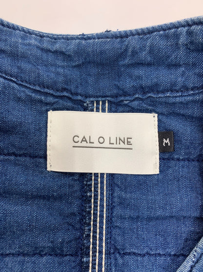 キャルオーライン CL222-0448 ジャケット M ネイビー ブルゾン ノーカラー IT5YK2RBQKV8