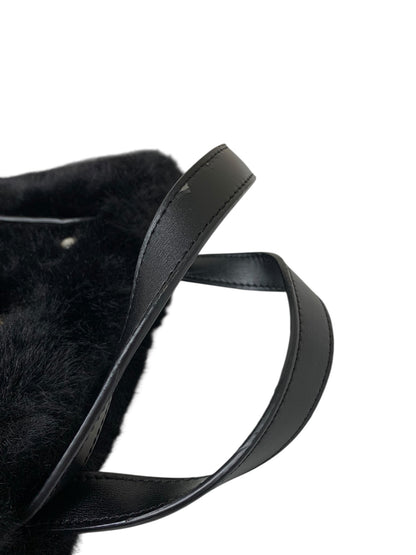 エムズグレイシー ハンドバッグ ブラック フェイクファー パール 2WAY IT3TLYXBQG14