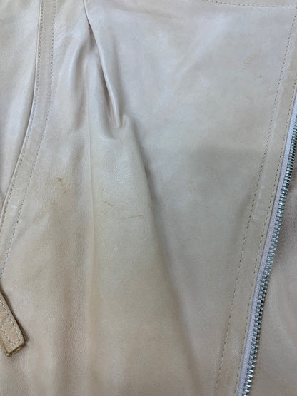 ダイアグラム 36104053 レザージャケット 36 ベージュ ラムレザー IT17Q1YUSEX4 【SALE】