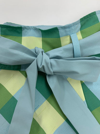 エムズグレイシー 217313 スカート 40 グリーン リボン フレア ITYSQ0Z3BX0S