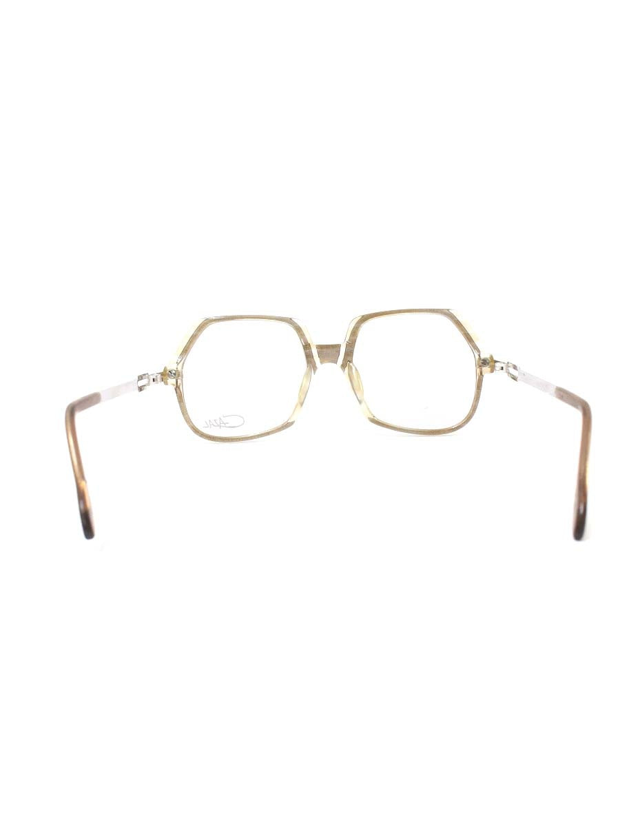 カザール MOD305 メガネ ブラウン コンビフレーム スクエア ITF87SU3SVXW