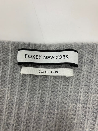 フォクシーニューヨーク collection 39267 トップス 38 グレー ニット ITE0D5YQWCAS