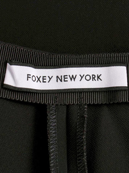 フォクシーニューヨーク Pants 39233 パンツ 38 ネイビー ITHDVO6JFNUW