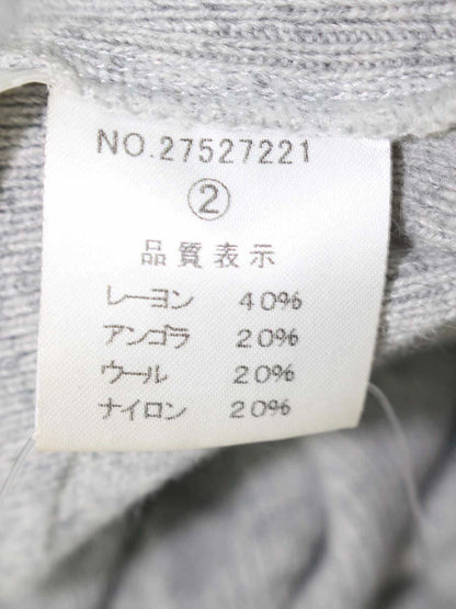 エリザ 27527221 スカート  2 グレー ニット ITDUN79E47G0