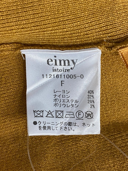 エイミーイストワール ギャザースリーブボトルネックニットプルオーバー 1121611005-0 F キャメル 2021AW IT30TLPECRIM 【SALE】