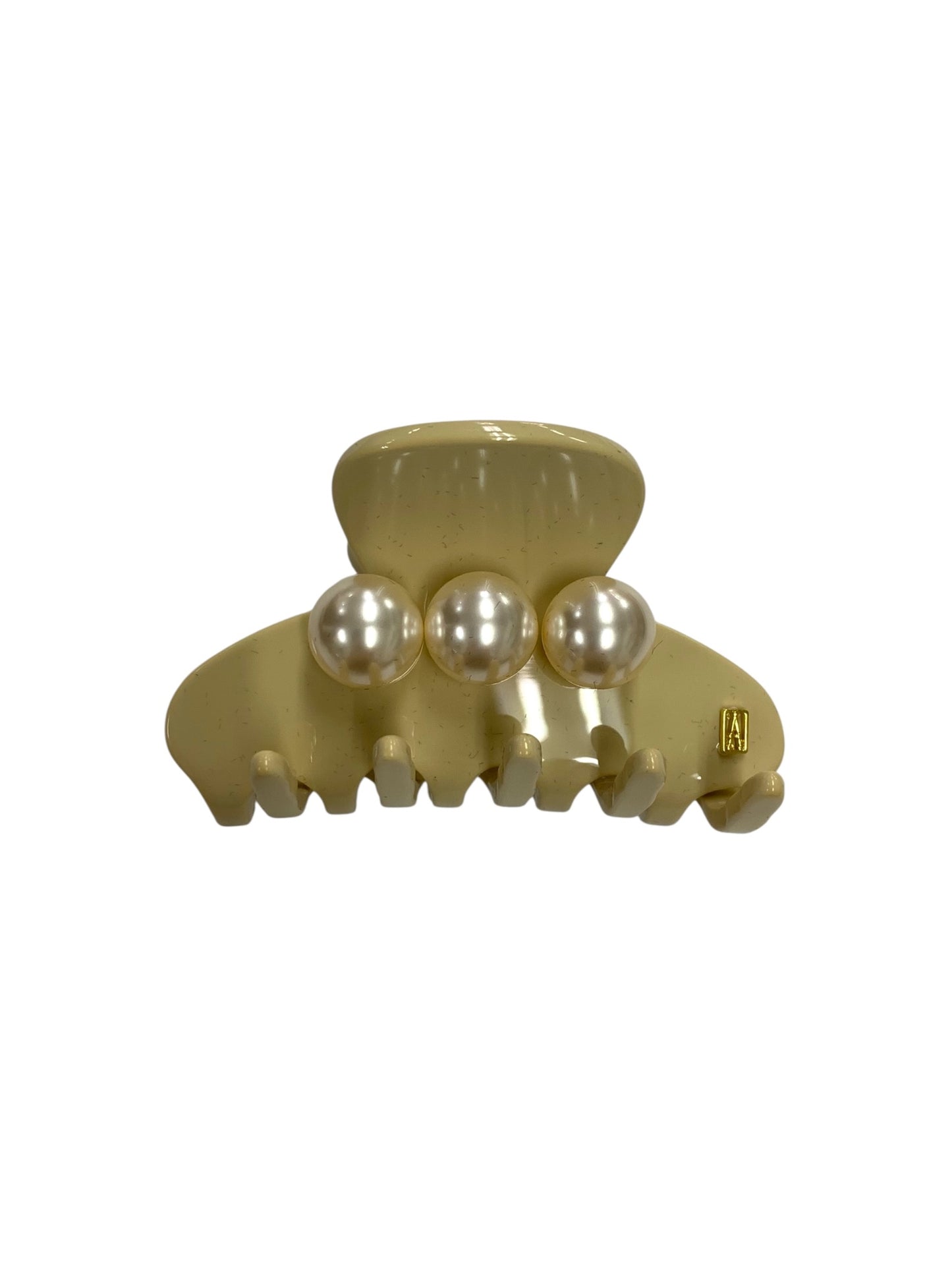 アレクサンドルドゥパリ OVERSIZE PINCE SMALL CLIP ACCS-17607-02 ミニクリップ ベージュ パール IT7K0O2PARS6