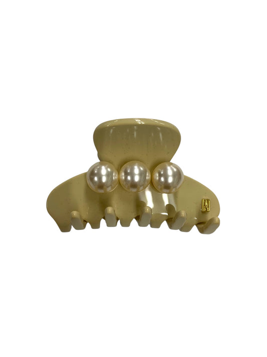 アレクサンドルドゥパリ OVERSIZE PINCE SMALL CLIP ACCS-17607-02 ミニクリップ ベージュ パール IT7K0O2PARS6