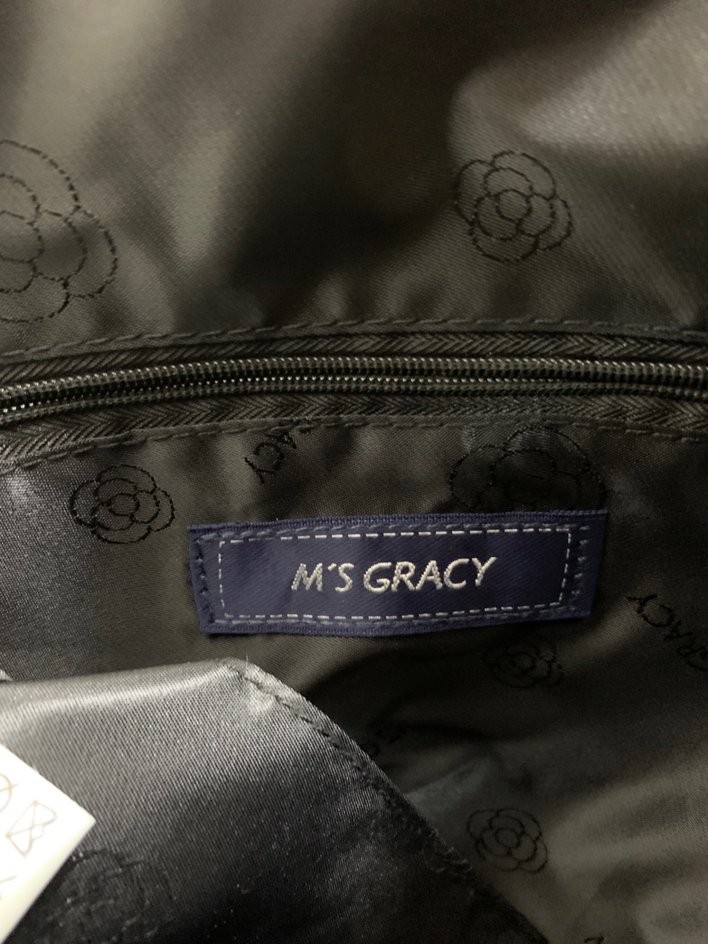 エムズグレイシー 594529 トートバッグ レッド リボンモチーフ 2WAY ITVRYA36UCE4