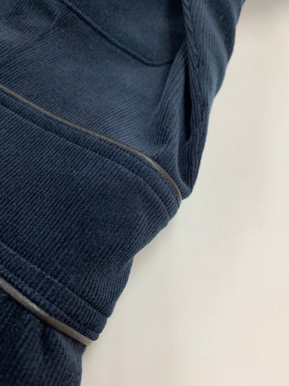 ルネ 6036170 ノーカラーコート 38 ネイビー TISSU コーデュロイ ITKNPZ1WULM0