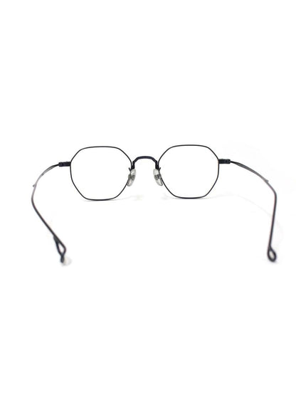 フォーナインズ S-626T メガネ ダークブルーマット メタルフレーム フルリム オクタゴンシェイプ IT9EOKFJADVO