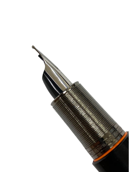 モンブラン 万年筆 「M」マークニューソン 113618 ウルトラブラック M 14K 生産終了モデル IT2OJRHOFNLL
