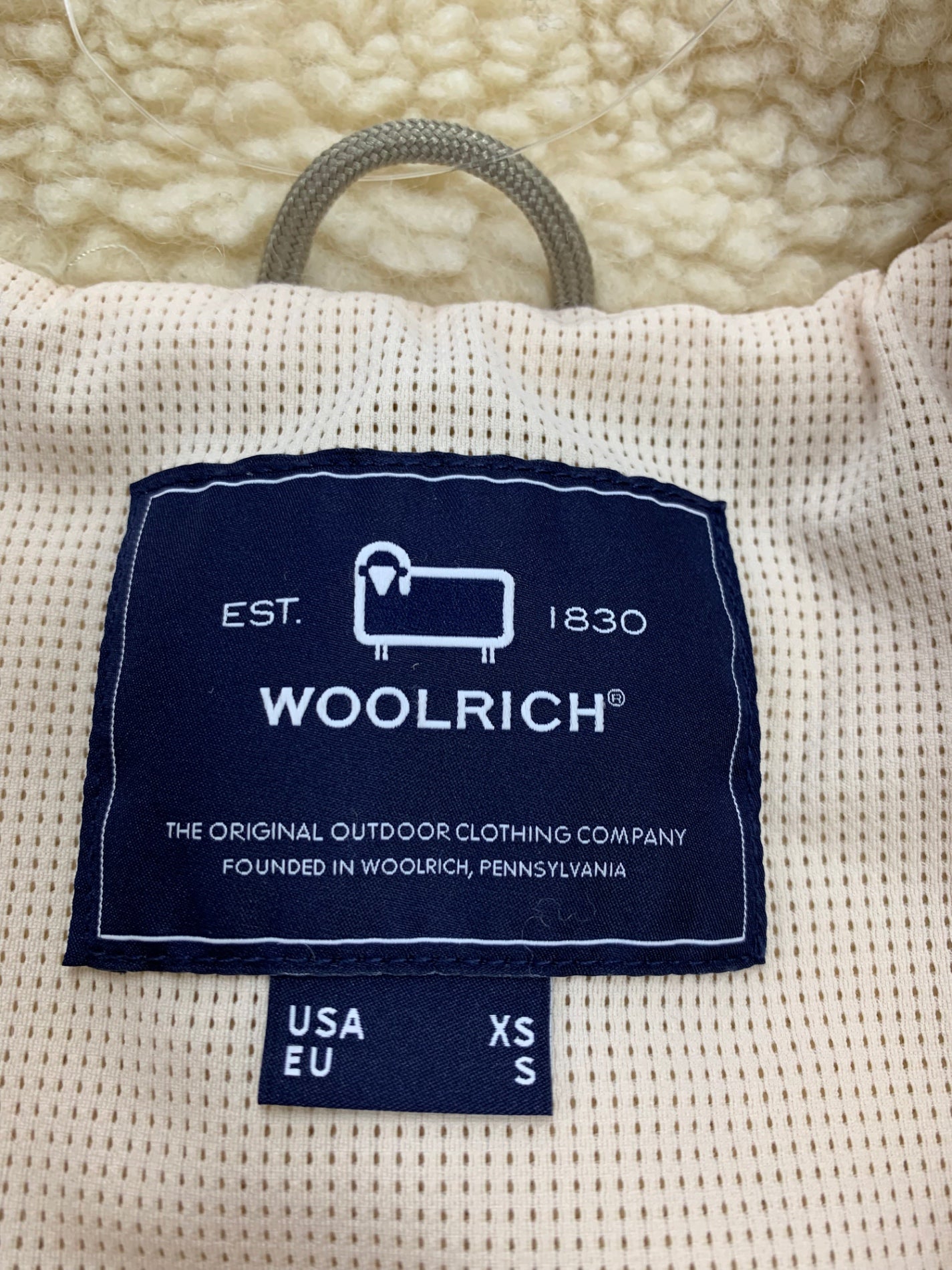 ウールリッチ Plage別注 NEW TERRA PILE FLEECE ジャケット WJOU2075PL ジャケット XS ベージュ ITW0S3CP98LN