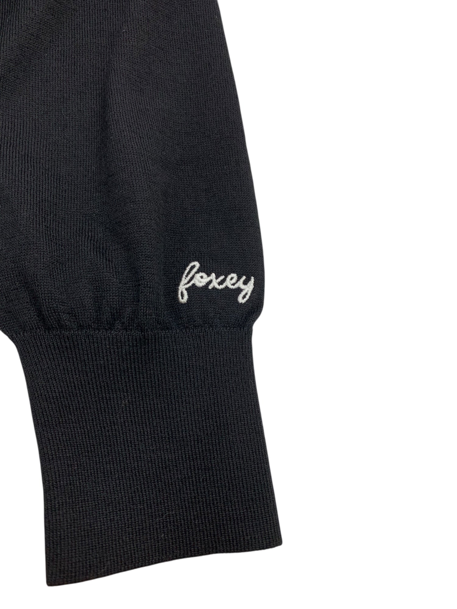 フォクシーブティック VALENTINE ヴァレンタイン 44185 カーディガン 40 ブラック ニット IT1ILBARUCE6 FOXEY BOUTIQUE - フォクシーブティック VALENTINE ヴァレンタイン