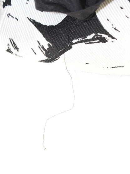 エムズグレイシー 317310 スカート 38 ブラック モノトーン ビッグフラワー ITJXTRMZKEIS