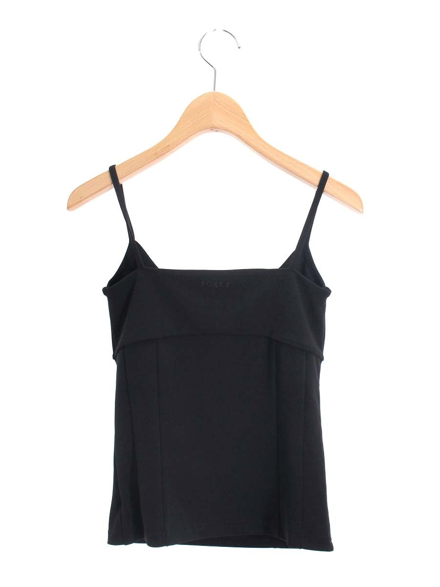 フォクシーニューヨーク 24510 チュニック 38 ブラック リボン ITWLDY7UKDXW