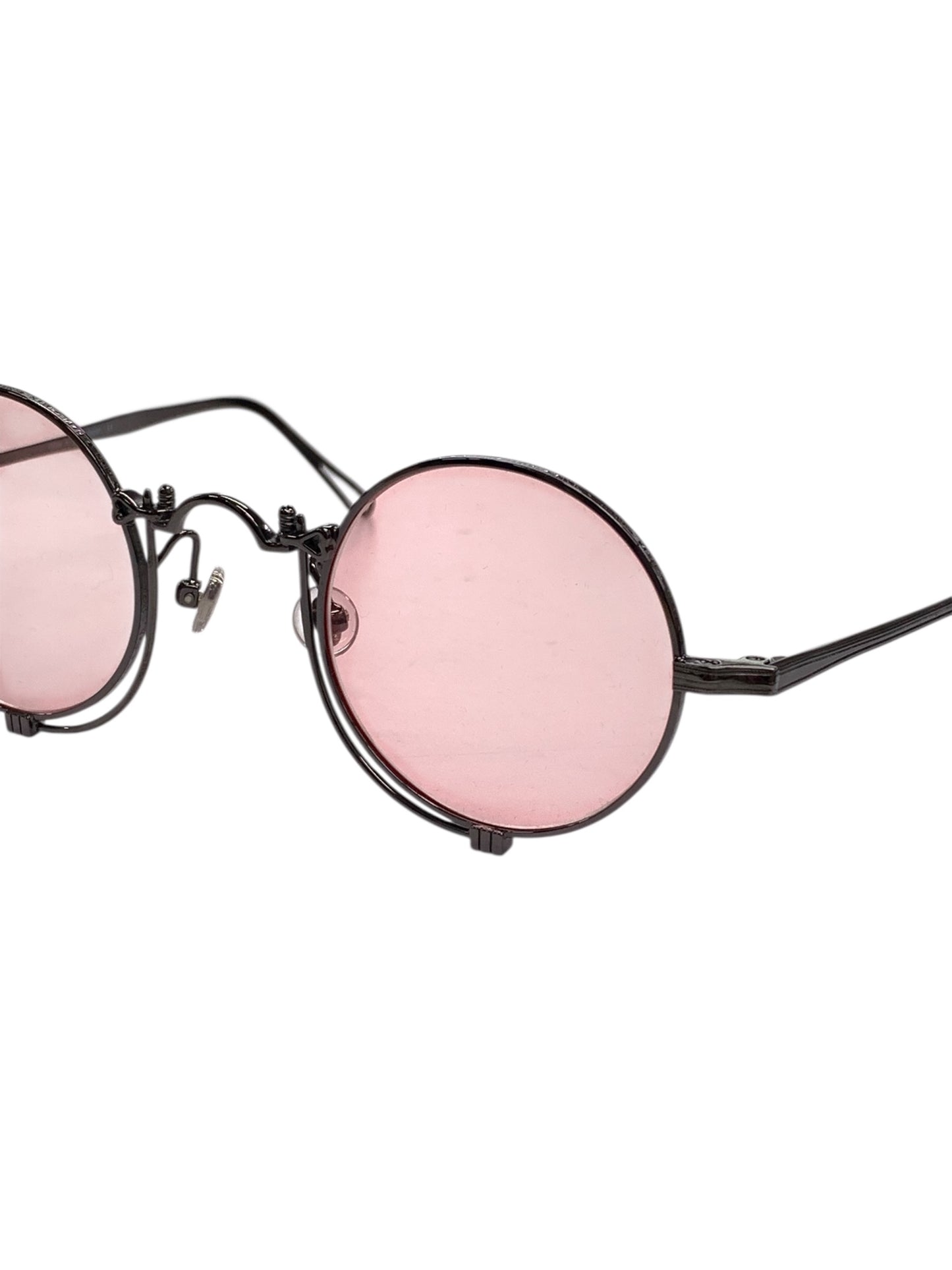 マツダ 10601H サングラス フルリム ラウンド（丸メガネ）彫金 グレー メタルフレーム ITXM4O6VKN5X