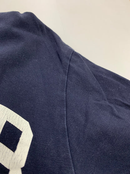 モンクレール I29548C00002 83907 Tシャツ 14A ネイビー ロゴプリント IT0R7GAMQAVJ