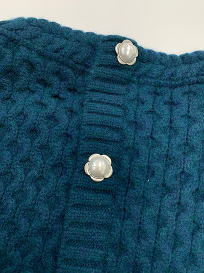 ルネ パールニットワンピース 6242780 ワンピース 36 グリーン ITCF2BJSKBDN