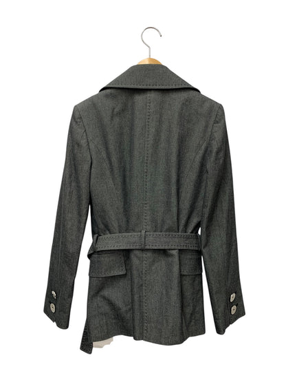 ハロッズ 10410023 トレンチコート 2 グレー ハーフ ITAAGBUDFJUU