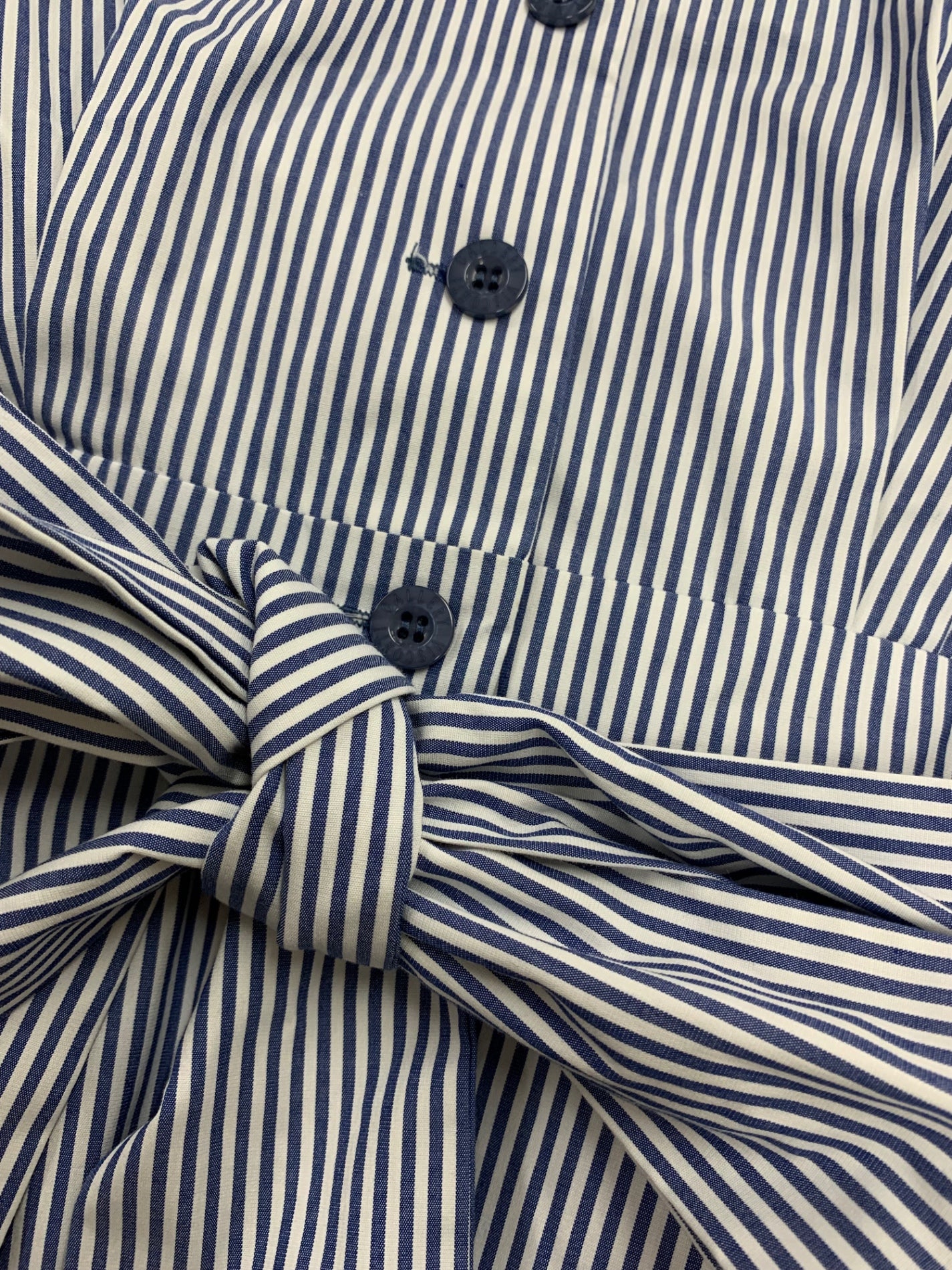 ギャラリービスコンティ 1128064 ワンピース 2 ブルー ストライプ IT4LPU01AAL8 【SALE】