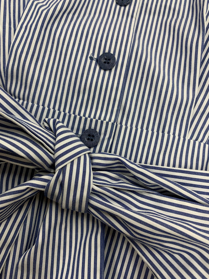 ギャラリービスコンティ 1128064 ワンピース 2 ブルー ストライプ IT4LPU01AAL8 【SALE】