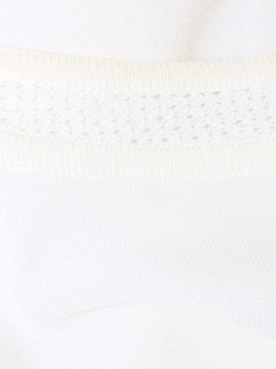 フォクシーブティック French Sable 35981 カーディガン 38 ホワイト ITVIT65RCO00