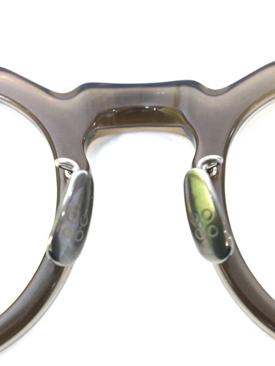 イエローズプラス BECCA C 534 メガネ ブラウン クリア セルフレーム フルリム クラウンパント ITOUNAO1AMCG