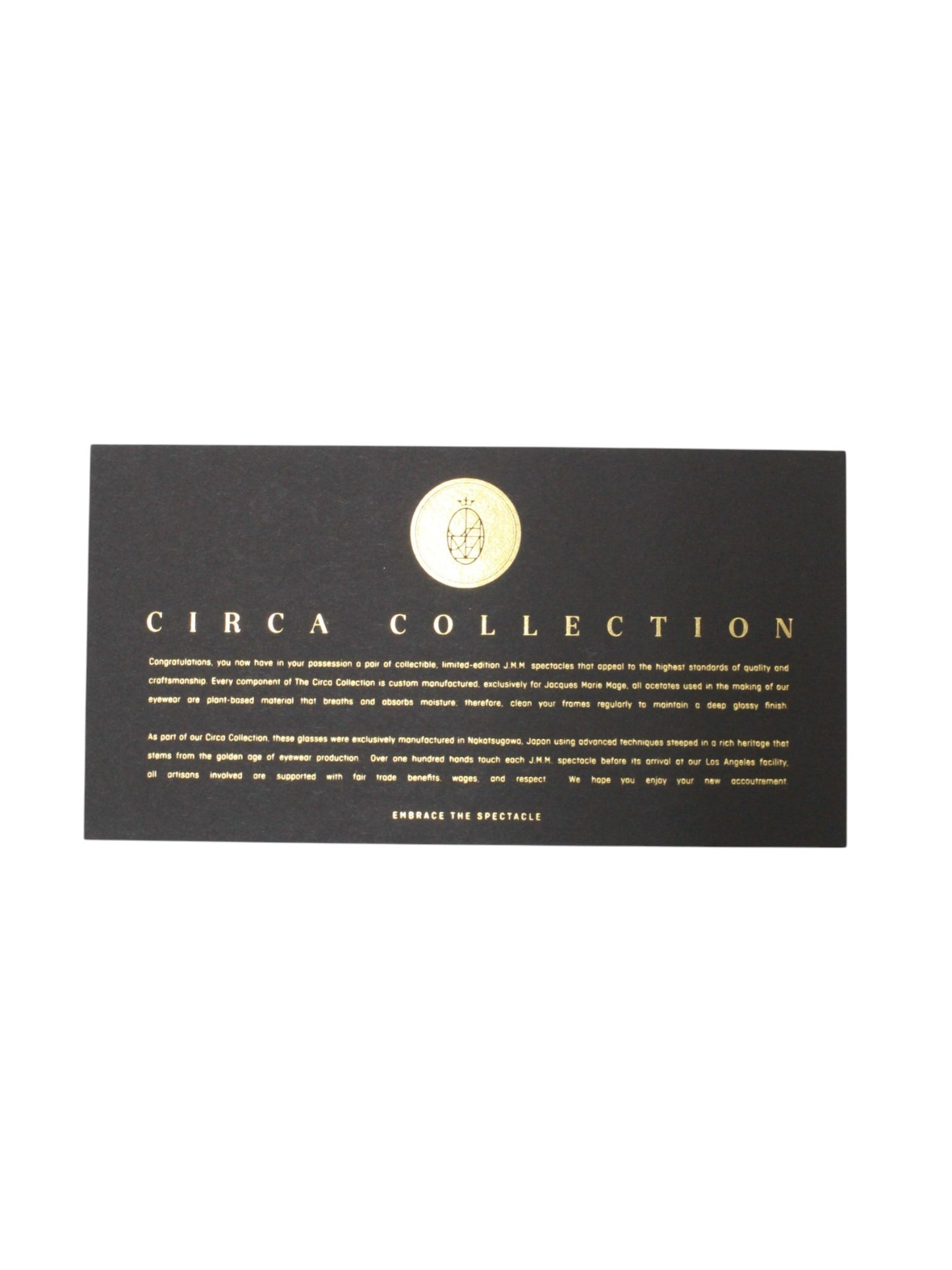 ジャックマリーマージュ DEALAN JacquesMarieMage x George Cortina JMMDEGC1 メガネ ブラック 世界限定500本 セルフレーム フルリム ウェリントン ITU6D4997X7Q