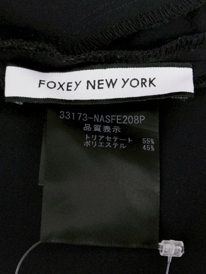 フォクシーニューヨーク パーフェクトA 33173 スカート  40 ネイビー タック ITSD1VZTAUAY 【SALE】